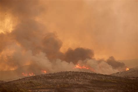 Major wildfires in Greece, Spain’s island of Tenerife burn out of control, prompting evacuations